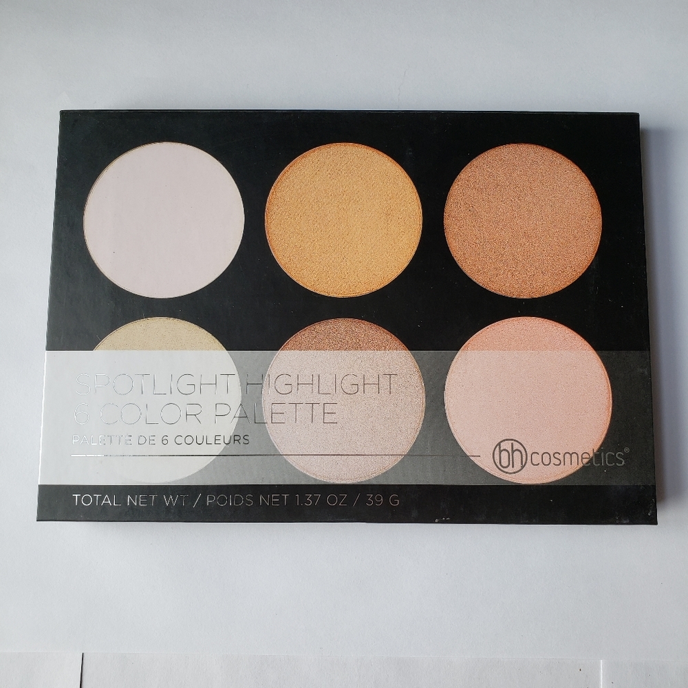 BH cosmetics highlighter palette